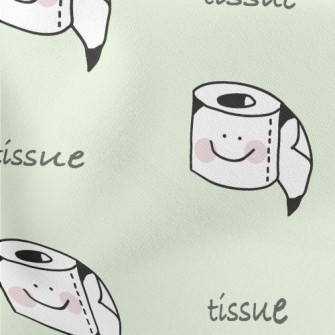 Dull And Cute Toilet Paper Stretch Ponte