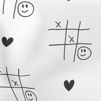 Graffiti TicTacToe Love Heart Stretch Ponte