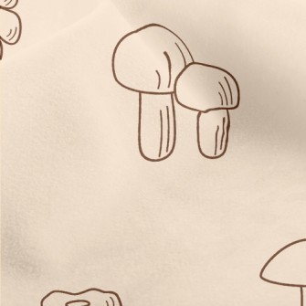 Various Mushrooms Shiitake Mus Micro Fleece