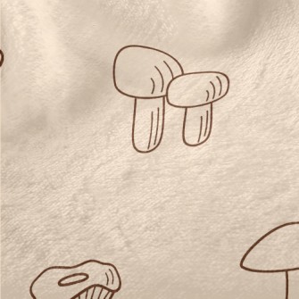Various Mushrooms Shiitake Mus Minky