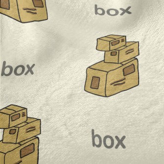 Stacked Boxes Minky