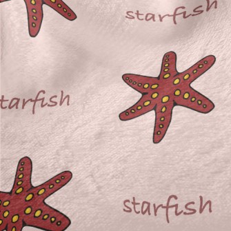 Red Five-clawed Starfish Minky