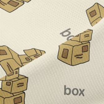 Stacked Boxes Piqué