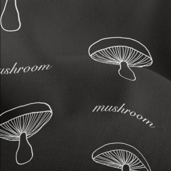 Simple White Line Mushroom Lightweight Performance Linen