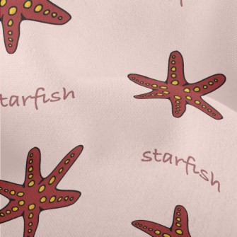 Red Five-clawed Starfish Lightweight Performance Linen