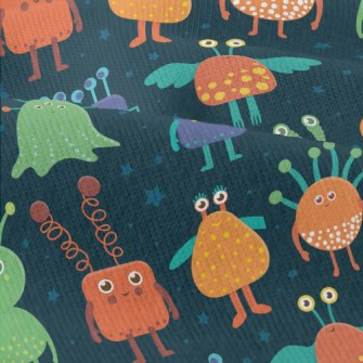 Cute Aliens Modern Jersey
