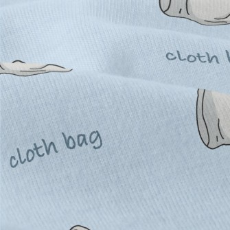 Simple Gray Plastic Bag Modern Jersey