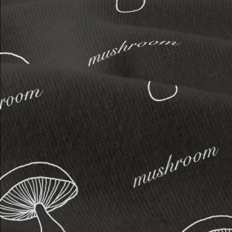 Simple White Line Mushroom Modern Jersey