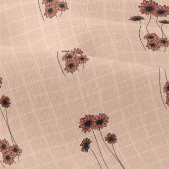 Pink Delicate Flowers Modern Jersey