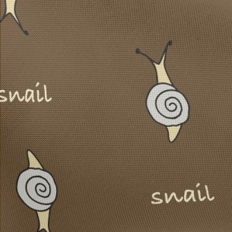 Simple Color Block Snail Pongee
