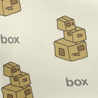 Stacked Boxes Pongee