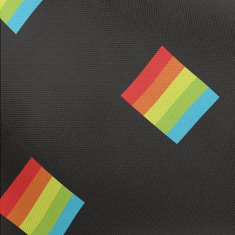 Brightly Colored Diamonds Pongee