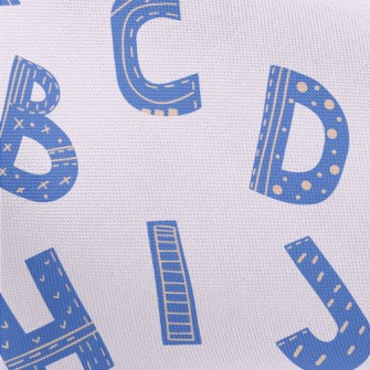 English Letters With Different Pongee