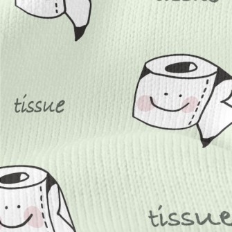 Dull And Cute Toilet Paper Stretch Jersey