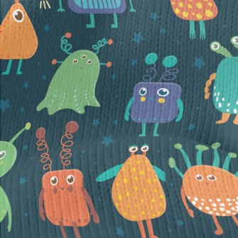 Cute Aliens Stretch Jersey