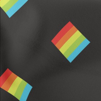 Brightly Colored Diamonds Lightweight Cotton Poplin