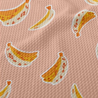 Many Spotted Bananas Birdseye Piqué