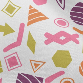 Triangle Square Geometry Circl Chiffon