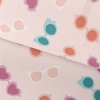 Cute Glasses Waterproof Oxford