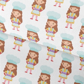 Sweet Girl Chef Waterproof Oxford