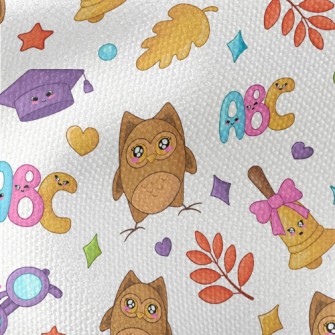 Graduation Hat Owl Waterproof Canvas