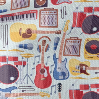 Electric Guitar, Guitar, Elect Waterproof Canvas