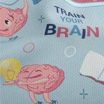 Creative Brain Training Athletic Mesh Flat Back