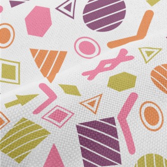 Triangle Square Geometry Circl Performance Linen