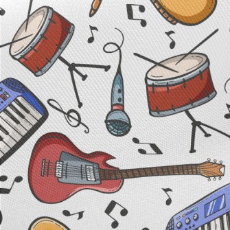 Keyboard, Drums, Guitar Twill