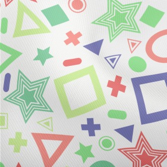 Colorful Fluorescent Geometric Dobby