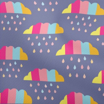 Colorful Clouds Raindrops Dobby