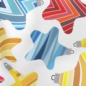 Stripe Gradient Stars Stretch Ponte