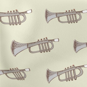 Retro Trumpet Stretch Ponte