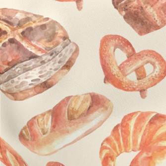 Watercolor Realistic Bread Stretch Ponte
