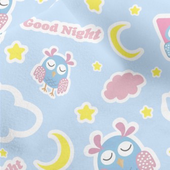 Owl Says Goodnight Micro Fleece