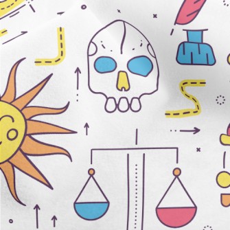 Wizard Witchcraft Divination Micro Fleece