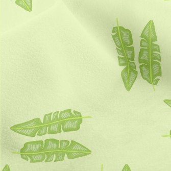 Banana Leaves Micro Fleece