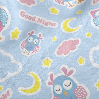 Owl Says Goodnight Minky