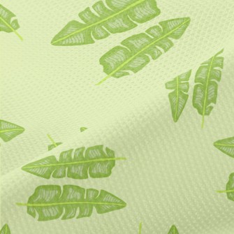 Banana Leaves Piqué