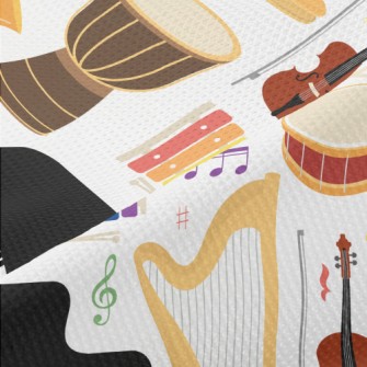 Accordion Violin Harp Piqué