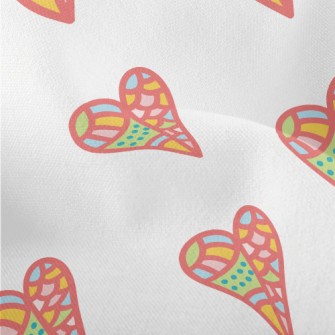 Color Block Stitching Love Lightweight Performance Linen