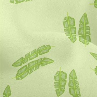 Banana Leaves Lightweight Performance Linen