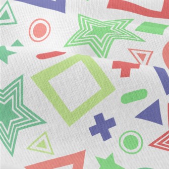 Colorful Fluorescent Geometric Modern Jersey