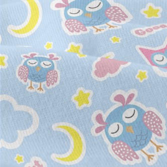 Owl Says Goodnight Modern Jersey