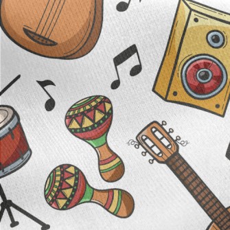 Guitar Speaker Jersey Backed Fleece
