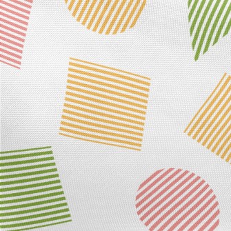 Square Triangle Round Pongee