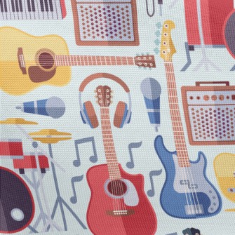 Electric Guitar, Guitar, Elect Pongee