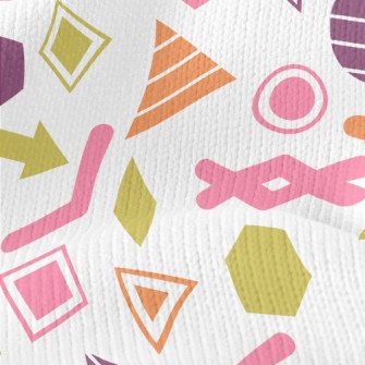 Triangle Square Geometry Circl Stretch Jersey