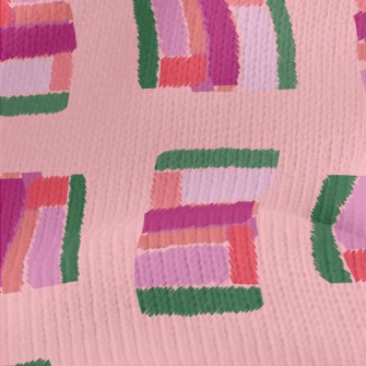 Rectangle Stacking Stretch Jersey