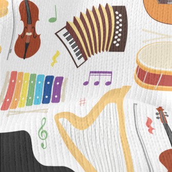 Accordion Violin Harp Stretch Jersey